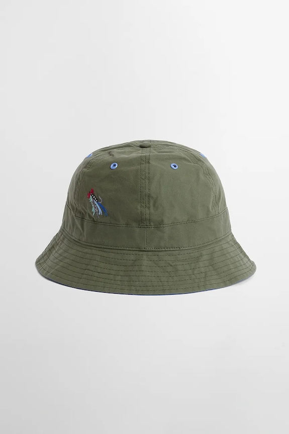 Αξεσουάρ Barbour x Paul Smith 6 Panel καπέλο βαμβακερό Ανδρικό MHA0965GN32 πράσινο