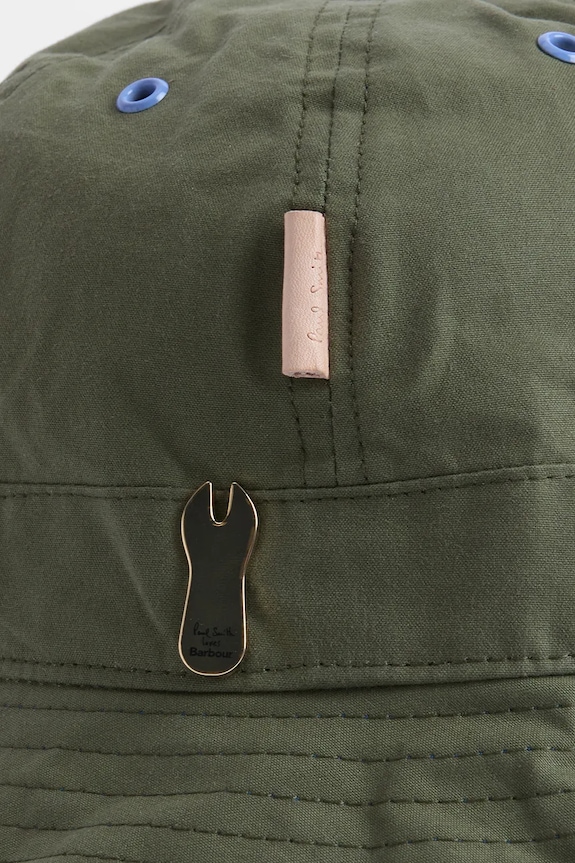 Barbour x Paul Smith 6 Panel καπέλο βαμβακερό Ανδρικό MHA0965GN32 πράσινο