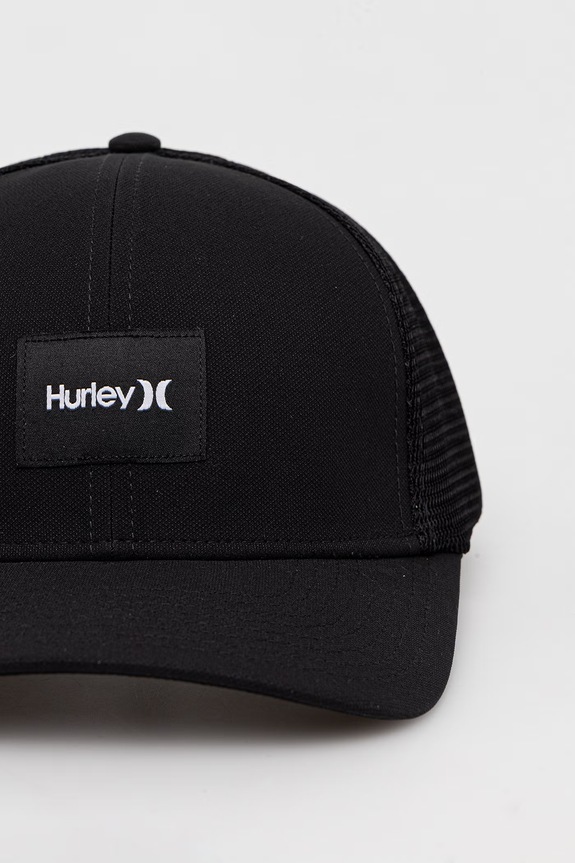 Hurley șapcă trucker pentru bărbați CW5706 negru SS26