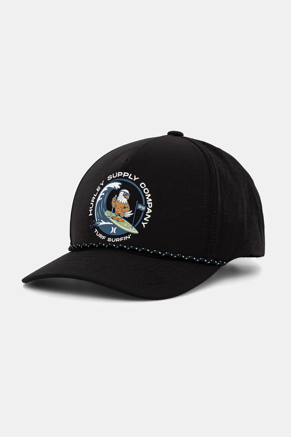 Hurley Snapback za muškarce crna HIHM0417