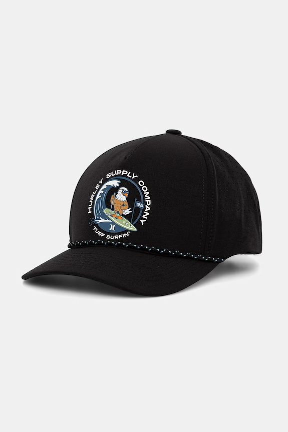 Hurley Snapback za muškarce crna HIHM0417