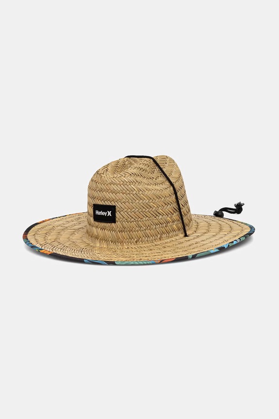 Hurley Ψάθινο Καπέλο Ανδρικό μπεζ HIHM0227