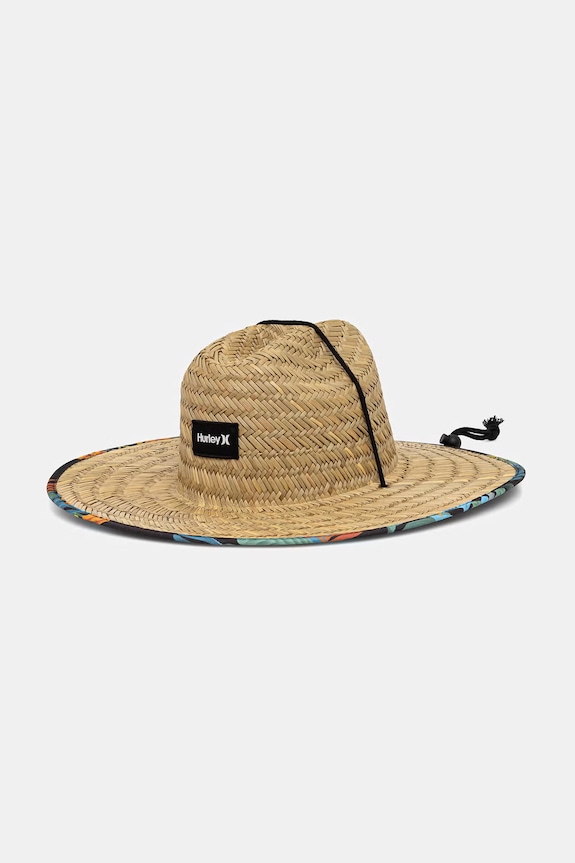 Hurley Ψάθινο Καπέλο Ανδρικό μπεζ HIHM0227