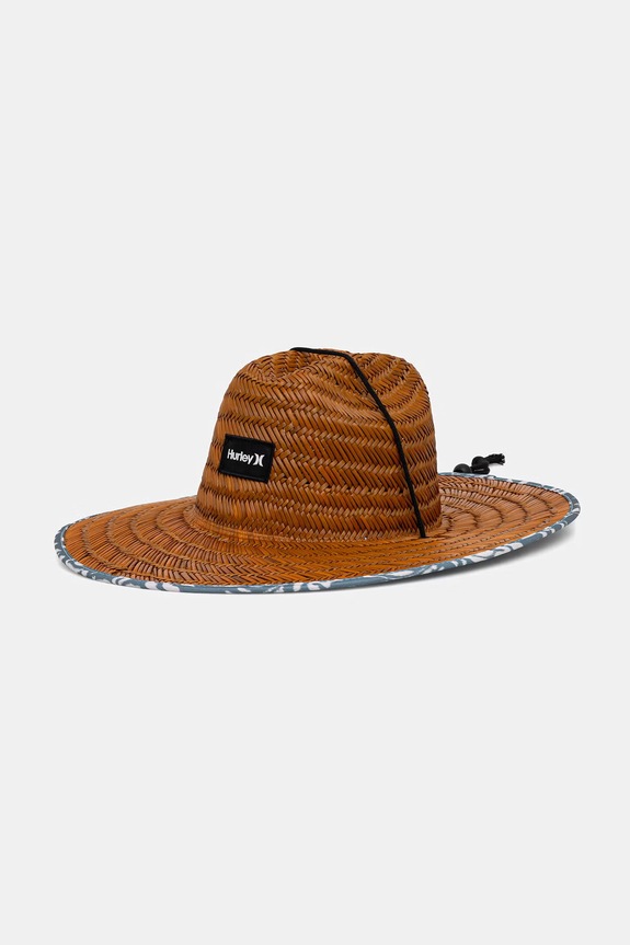 Hurley Pălărie de paie pentru bărbați maro HIHM0227