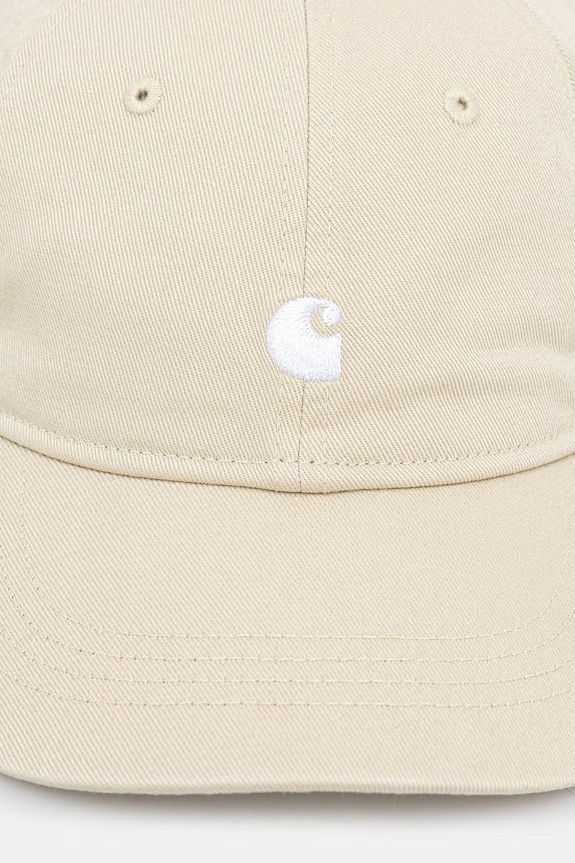 Carhartt WIP Madison Logo Cap șapcă de baseball din bumbac pentru bărbați I036730.3M7XX bej SS26