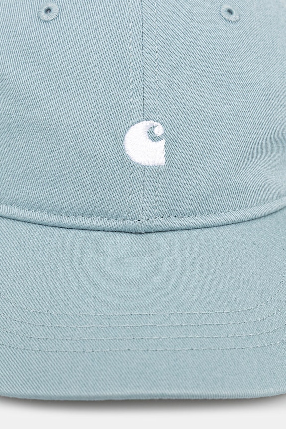 Carhartt WIP Madison Logo Cap кепка джинсова чоловіча I036730.3M8XX блакитний SS26
