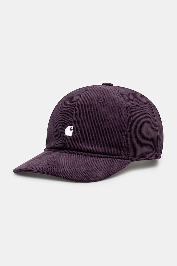 Carhartt WIP Harlem Cap бейсболка вельветова чоловіча фіолетовий I036729.3MFXX