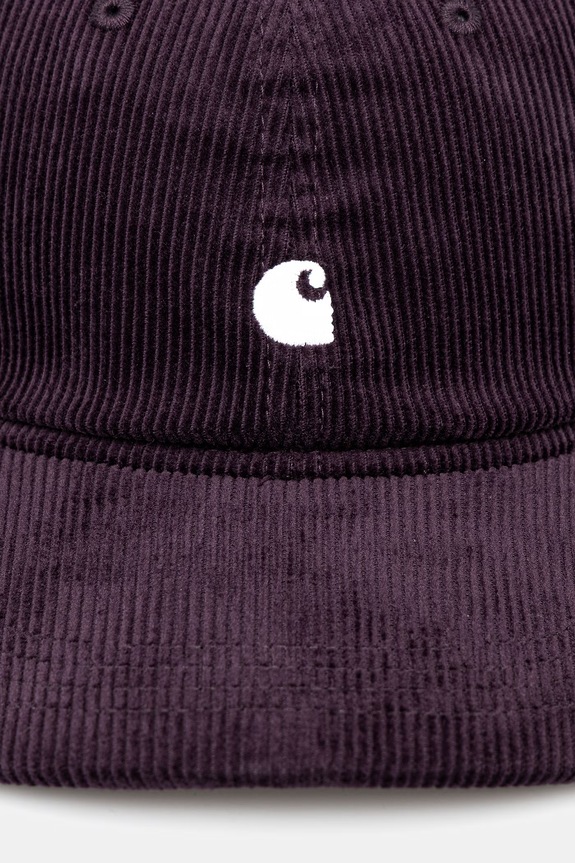 Carhartt WIP Harlem Cap бейсболка вельветова чоловіча I036729.3MFXX фіолетовий SS26