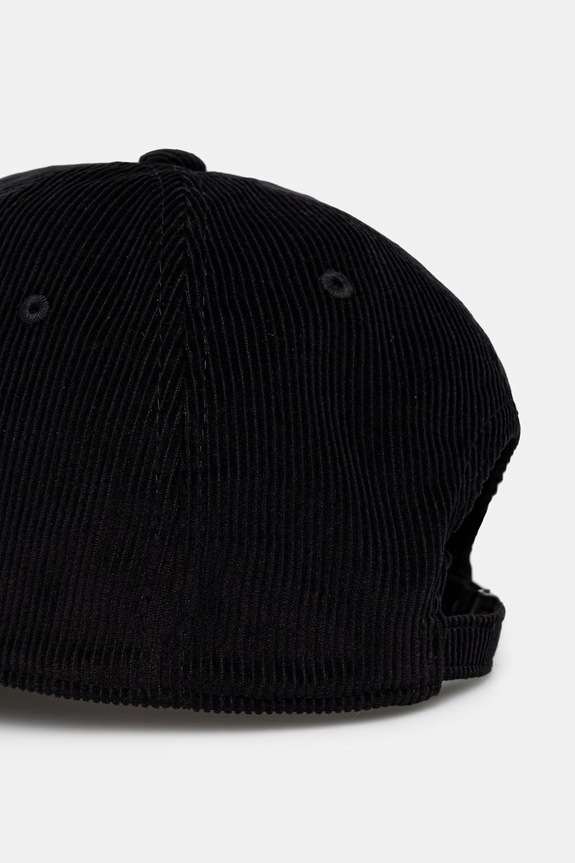 Аксесуари Carhartt WIP Harlem Cap бейсболка вельветова чоловіча I036729.K02XX чорний