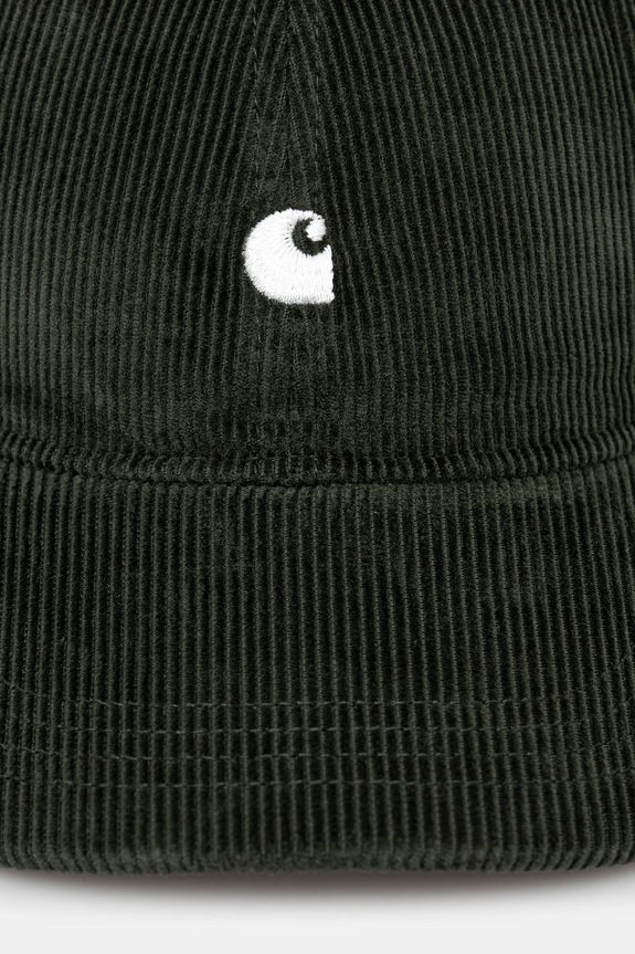 Carhartt WIP Harlem Cap кепка вельветова чоловіча I036729.3DEXX зелений SS26