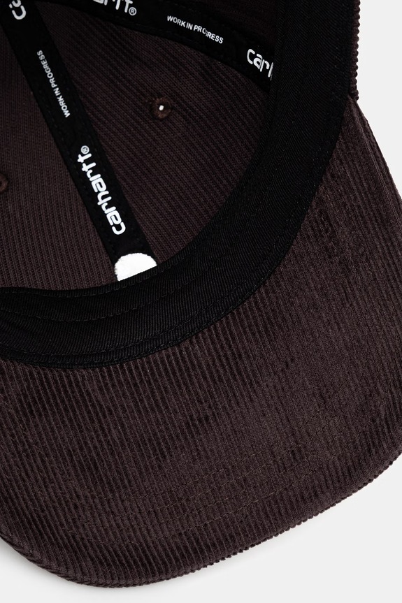 Carhartt WIP Harlem Cap șapcă baseball din catifea reiată pentru bărbați maro I036729.3M6XX