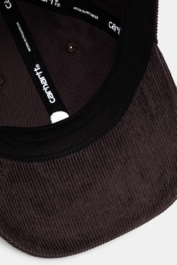 Carhartt WIP Harlem Cap șapcă baseball din catifea reiată pentru bărbați maro I036729.3M6XX