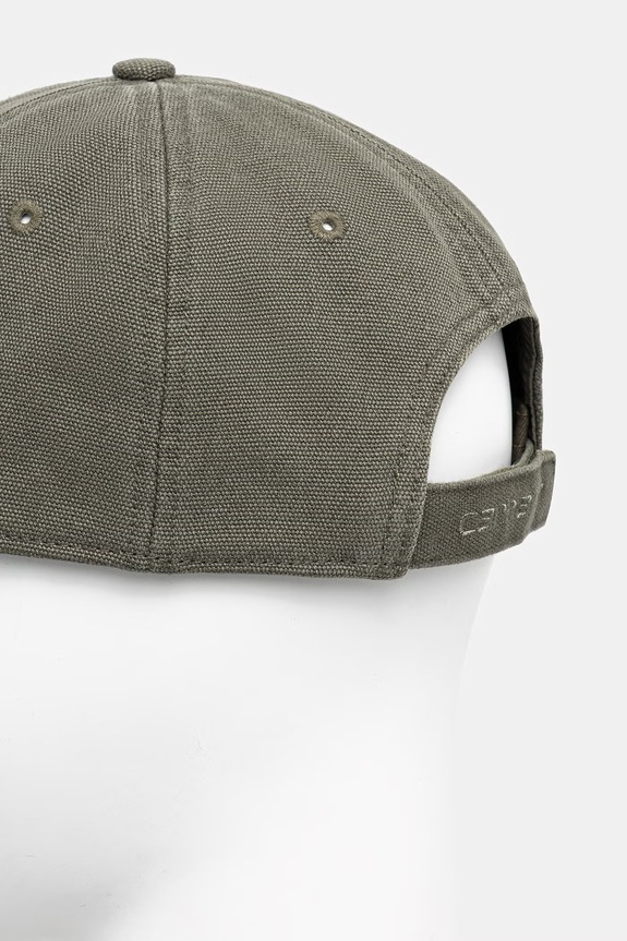 Аксесуари Carhartt WIP Canvas Cap бейсболка бавовняна чоловіча I036654.1106 зелений