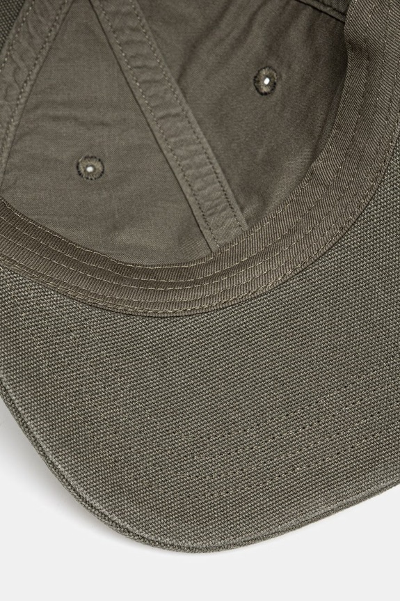 Carhartt WIP Canvas Cap бейсболка бавовняна чоловіча зелений I036654.1106