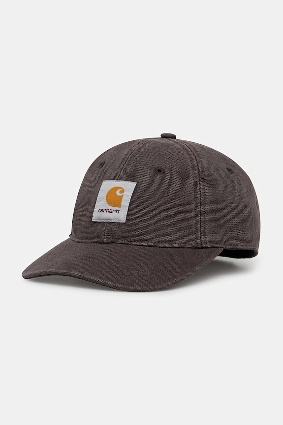 Carhartt WIP Canvas Cap șapcă de baseball din bumbac pentru bărbați maro I036654.3IS06
