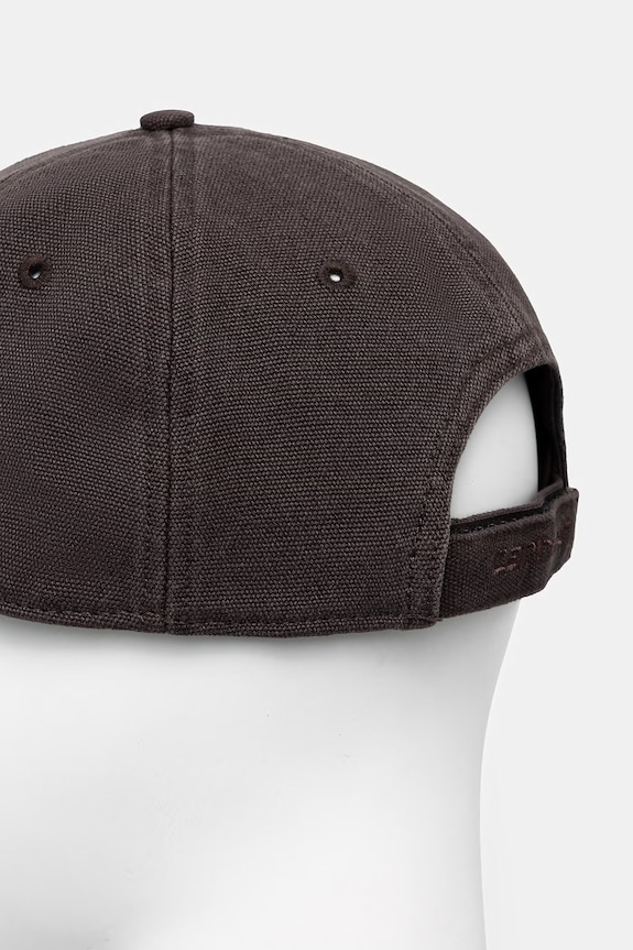Accesorii Carhartt WIP Canvas Cap șapcă de baseball din bumbac pentru bărbați I036654.3IS06 maro