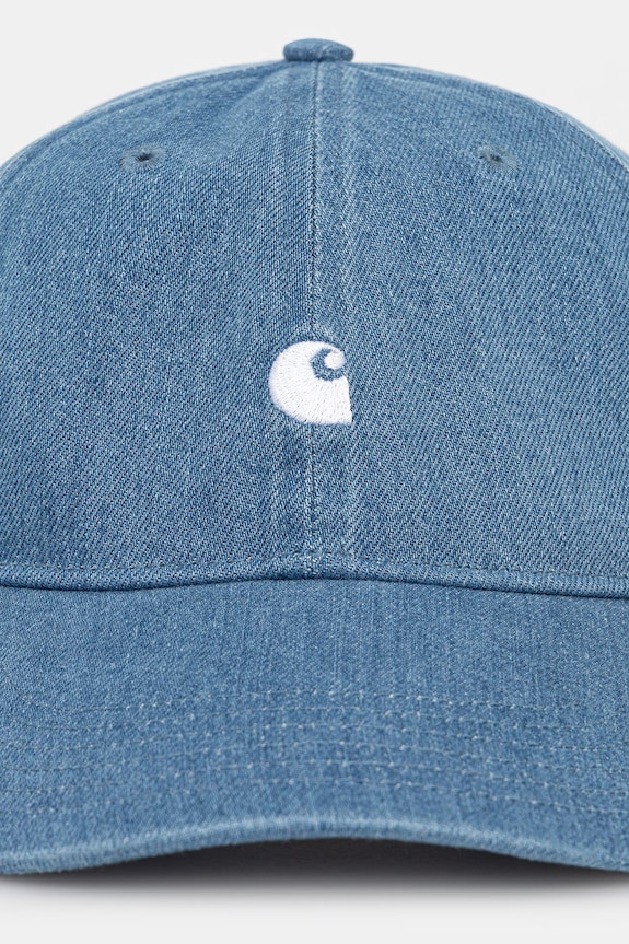 Carhartt WIP Lucas Cap șapcă din bumbac pentru bărbați I036364.135 albastru SS26