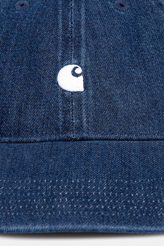 Carhartt WIP Lucas Cap șapcă din bumbac pentru bărbați I036364.106 albastru SS26