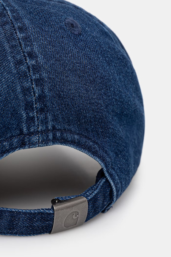 Accesorii Carhartt WIP Lucas Cap șapcă din bumbac pentru bărbați I036364.106 albastru