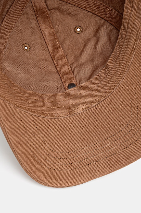 Carhartt WIP Heart Metal Cap бейсболка бавовняна чоловіча коричневий I036302.3QGXX