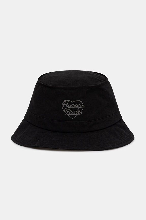 Human Made HAT панама чоловіча HM31GD013 чорний SS26