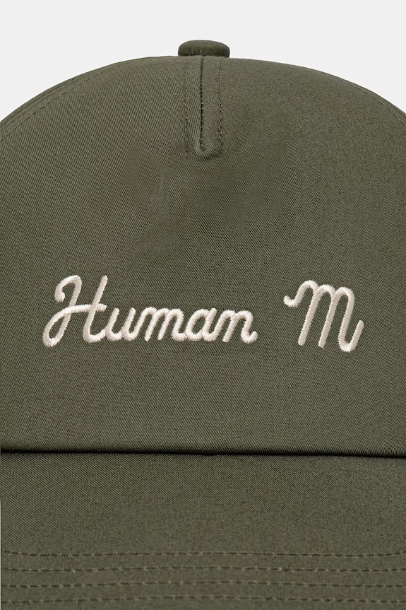 Human Made 6PANEL CAP cappello da baseball in cotone da donna HM31GD021 beige SS26