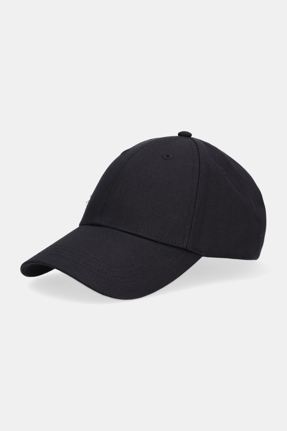 Памучна шапка с козирка Karl Lagerfeld IKON памук черен B1W33018