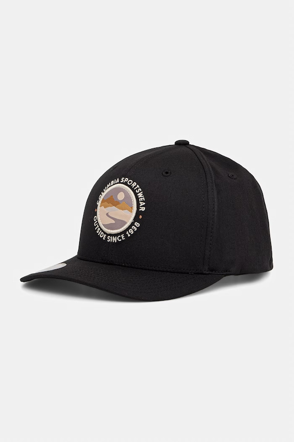 Columbia czapka z daszkiem aplikacja czarny 2159001