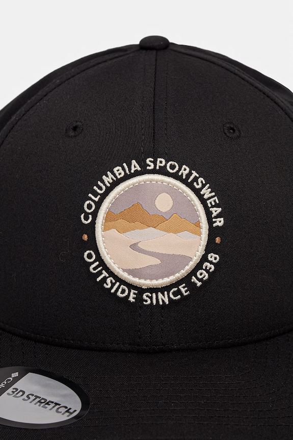 Columbia czapka z daszkiem 2159001 czarny SS26