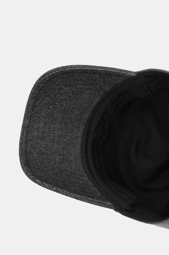 Karl Lagerfeld Jeans czapka z daszkiem jeansowa szary B1W33054