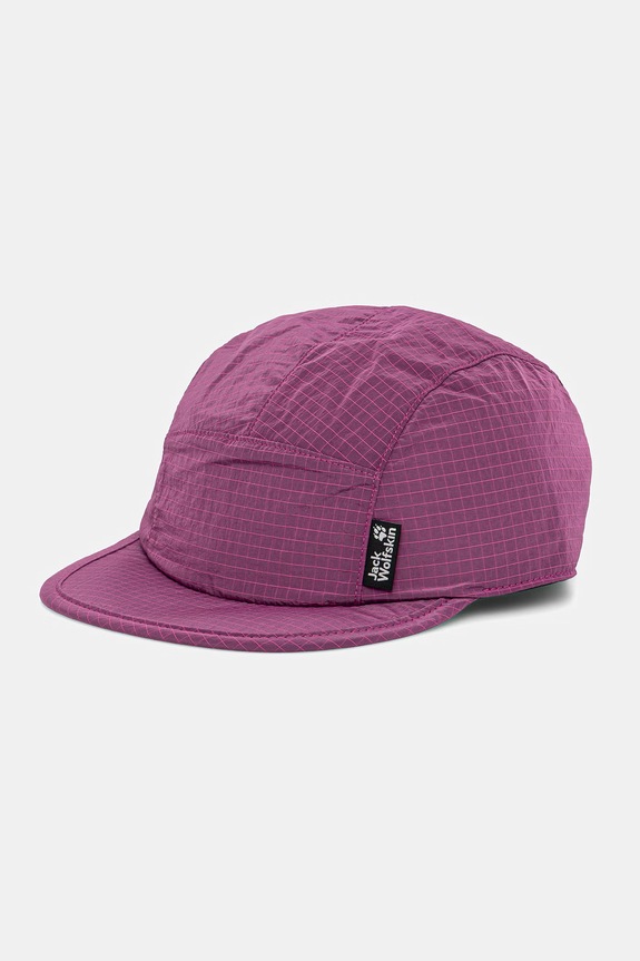 Jack Wolfskin czapka z daszkiem Find The Wild fioletowy A65771