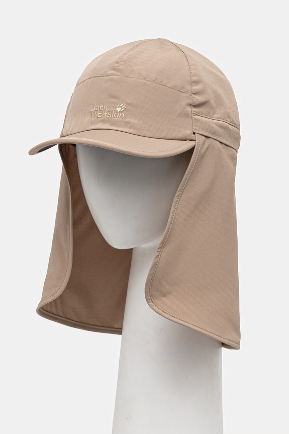Jack Wolfskin καπέλο με γείσο Canyon καφέ A65770