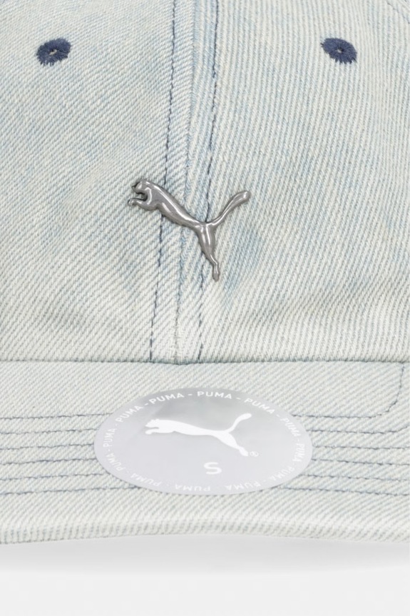 Puma baseball cap jeansowa 025968 niebieski SS26