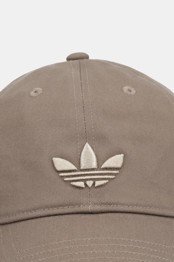 adidas Originals șapcă de baseball din bumbac KC8037 maro SS26