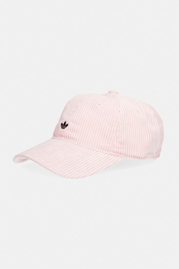 Manšestrová kšiltovka adidas Originals další růžová KC8051
