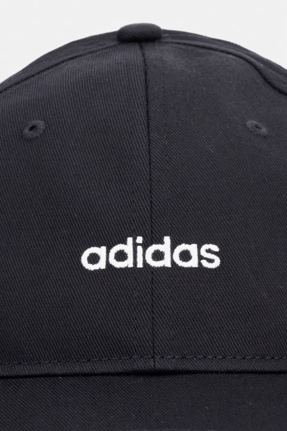 Βαμβακερό καπέλο του μπέιζμπολ adidas KD2109 μαύρο SS26