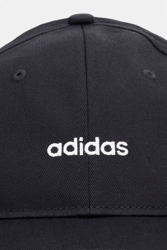 Βαμβακερό καπέλο του μπέιζμπολ adidas KD2109 μαύρο SS26