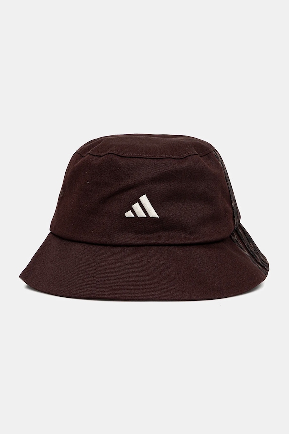 adidas berretto in cotone cotone marrone KD2184