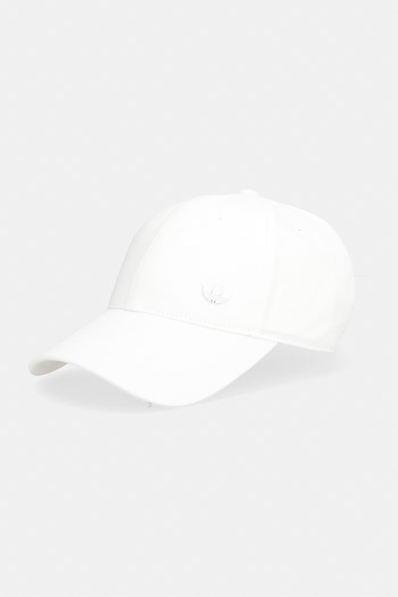 Βαμβακερό καπέλο του μπέιζμπολ adidas Originals βαμβάκι μπεζ KE4657