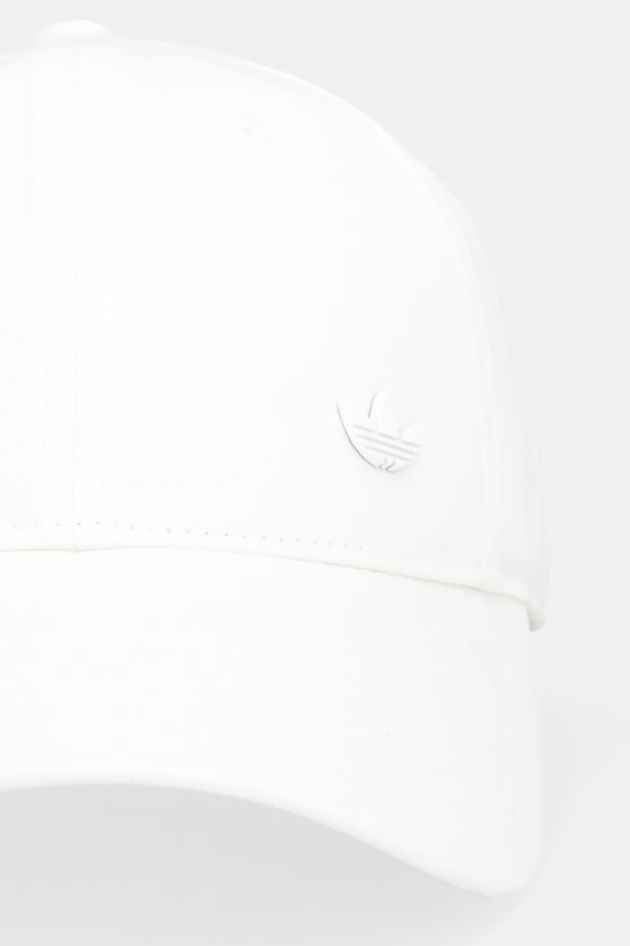 Βαμβακερό καπέλο του μπέιζμπολ adidas Originals KE4657 μπεζ SS26