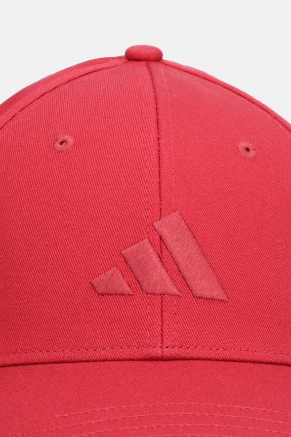 Βαμβακερό καπέλο του μπέιζμπολ adidas KF0408 κόκκινο SS26