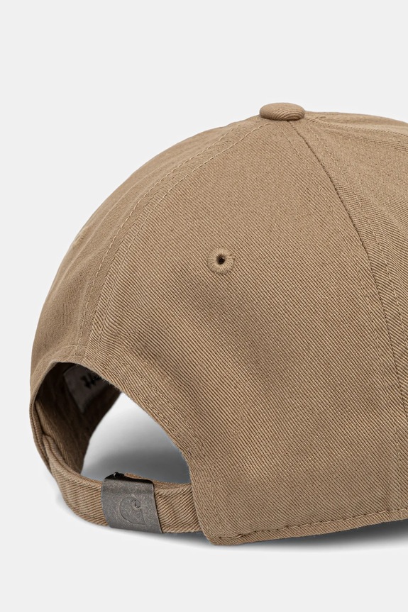 Accessori Carhartt WIP berretto da baseball in cotone Madison Logo Cap I036730.1Q5XX marrone