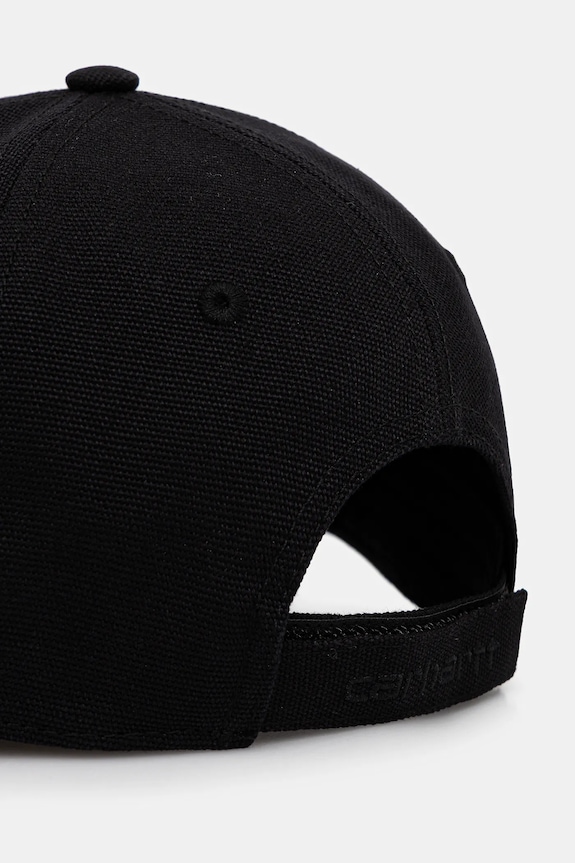 Akcesoria Carhartt WIP czapka z daszkiem bawełniana Canvas Cap I036653.89XX czarny