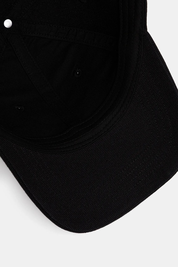 Carhartt WIP czapka z daszkiem bawełniana Canvas Cap czarny I036653.89XX