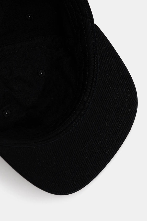 Carhartt WIP cotton baseball cap Commuting Tales Cap black I036020.89XX