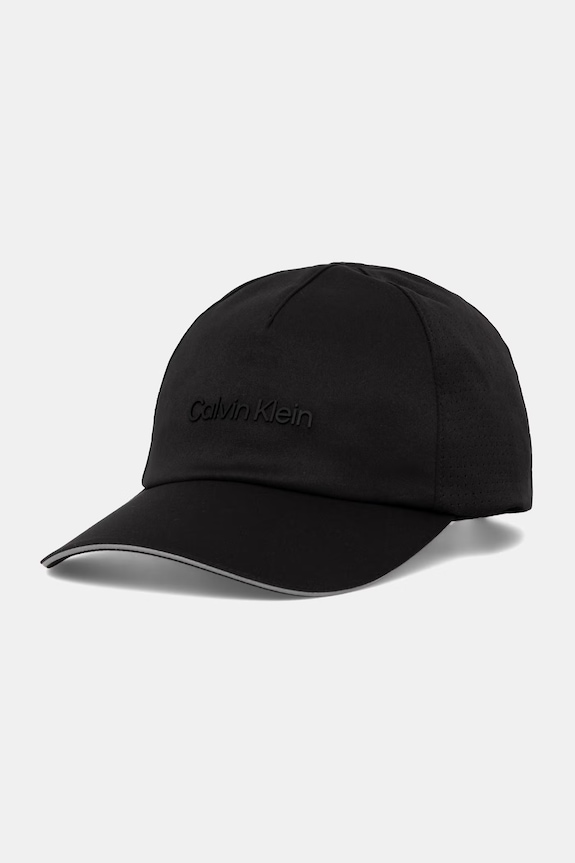Calvin Klein šiltovka trucker pánska čierna LV04D5079G