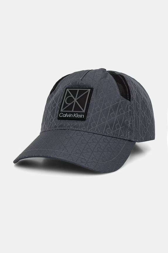 Calvin Klein czapka z daszkiem granatowy LV04D5086G