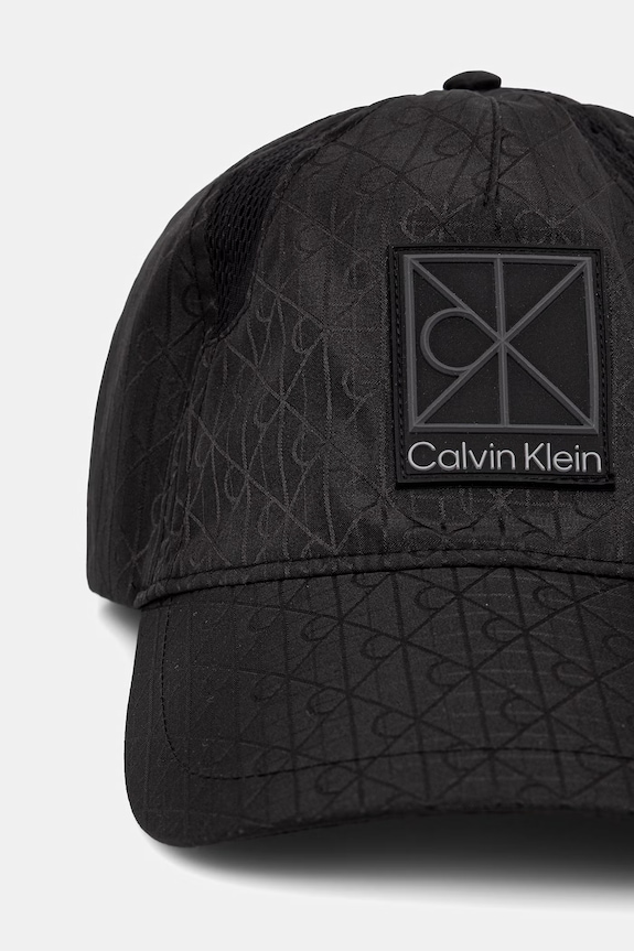 Calvin Klein Čiapka so šiltom LV04D5086G čierna SS26