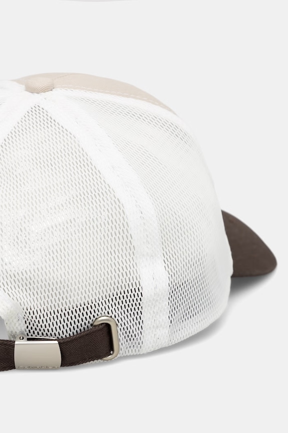 Akcesoria Calvin Klein trucker cap LV04D5092G beżowy