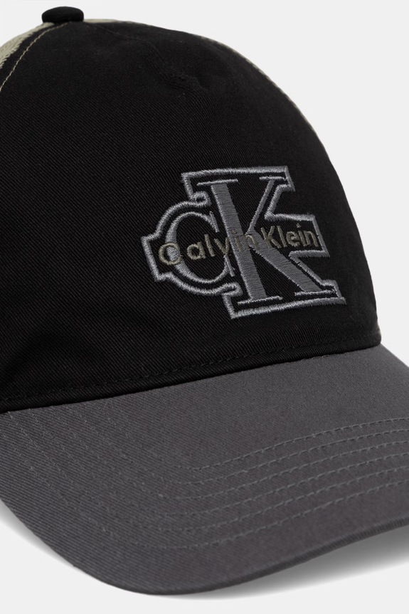 Calvin Klein trucker cap LV04D5092G czarny SS26